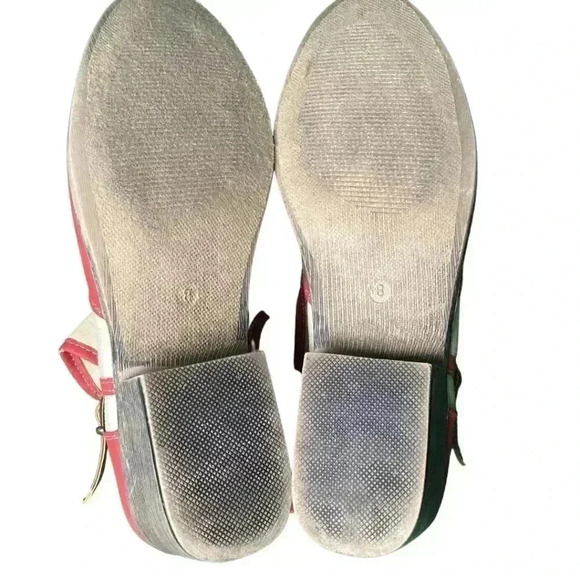 Bucco Women's Red and Brown Boots - Size 8 - Picture 13 of 15